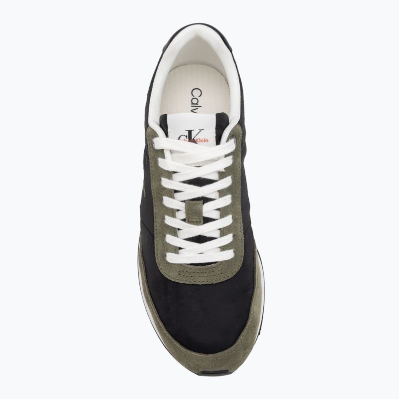 Men's shoes Calvin Klein YM0YM01361 Retro Runner Essential MIX MAT black/capers/bright white 5