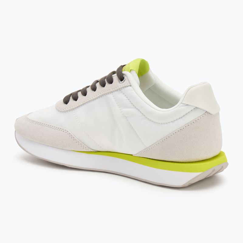 Women's shoes Calvin Klein YW0YW01990 Retro Runner Lace Up Nylon MG white/evening primrose/lily white 3