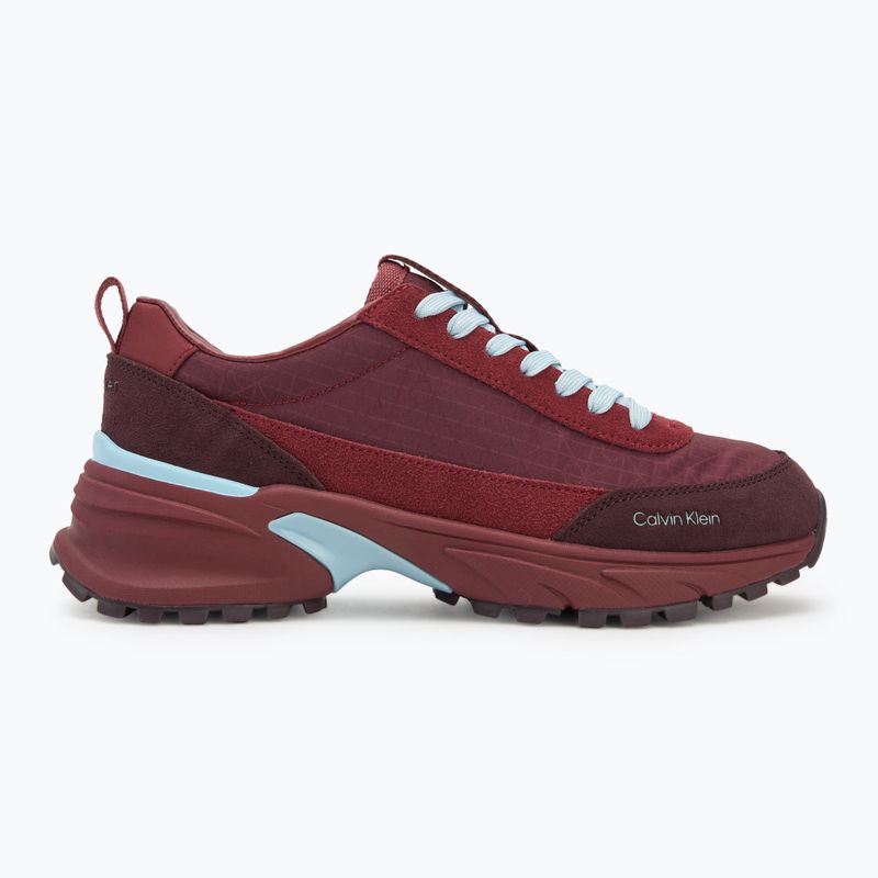 Women's shoes Calvin Klein YW0YW01995 Hike Runner Casual Ny-Su AOP WN bordeaux 2