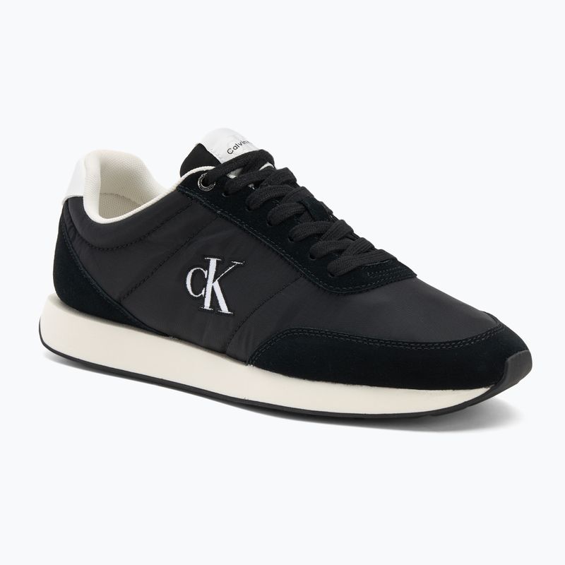 Men's trainers Calvin Klein YM0YM01361 Retro Runner Essential MIX MAT black/bright white