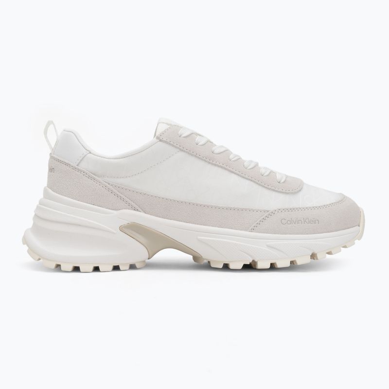 Women's shoes Calvin Klein YW0YW01995 Hike Runner Casual Ny-Su AOP WN white/marshmallow/feather gray 2