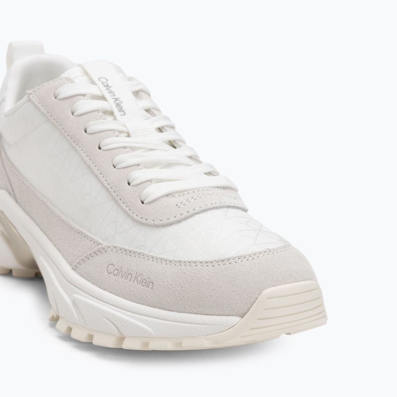 Women's shoes Calvin Klein YW0YW01995 Hike Runner Casual Ny-Su AOP WN white/marshmallow/feather gray 7