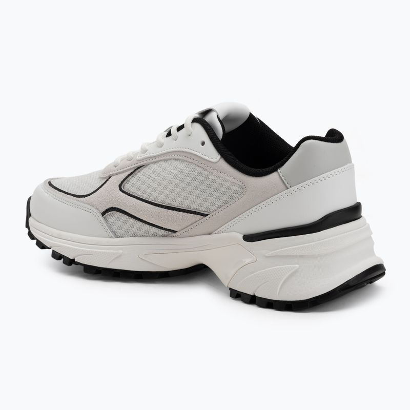 Women's shoes Calvin Klein YW0YW02009 Hike Runner Mesh Mix MET MG bright white/black 3