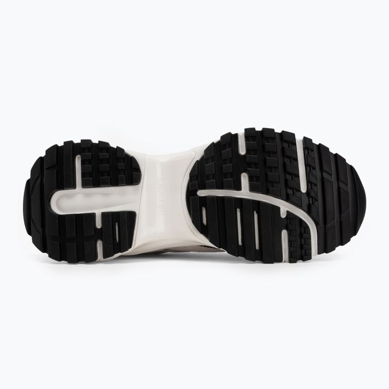 Women's shoes Calvin Klein YW0YW02009 Hike Runner Mesh Mix MET MG bright white/black 4