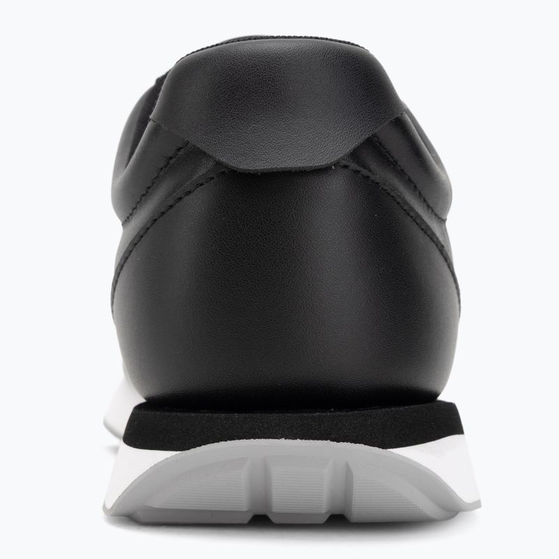 Women's shoes Calvin Klein YW0YW01942 Retro Runner Lace Up Leather MG black/formal gray 6