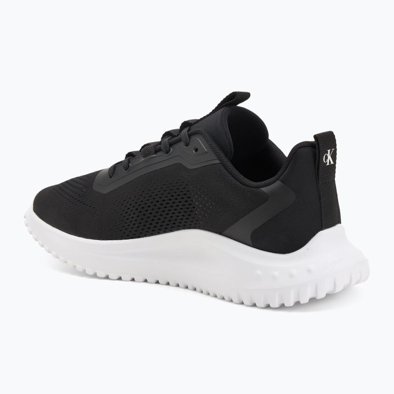 Women's shoes Calvin Klein YW0YW01992 Eva Runner Drawstring Mix MG black/bright white 3