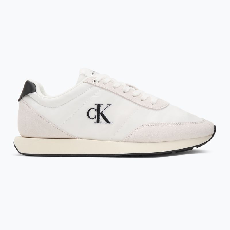 Men's shoes Calvin Klein YM0YM01361 Retro Runner Essential MIX MAT bright white/black 2