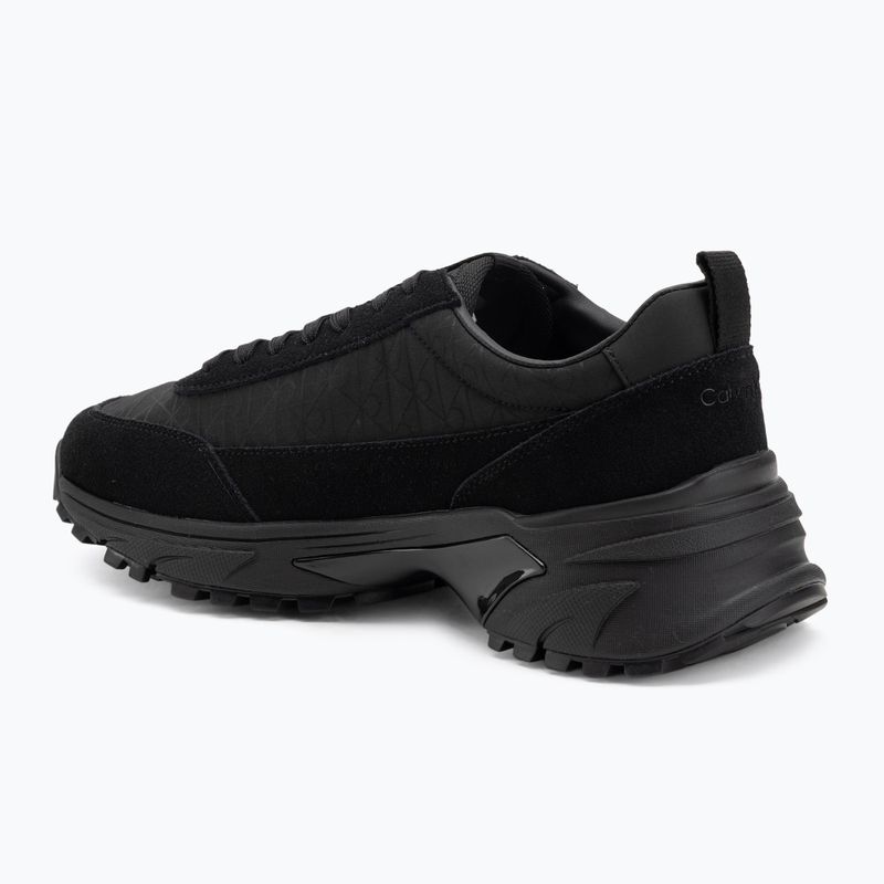 Men's shoes Calvin Klein YM0YM01378 Hike Runner Casual Ny-Su AOP triple black 3