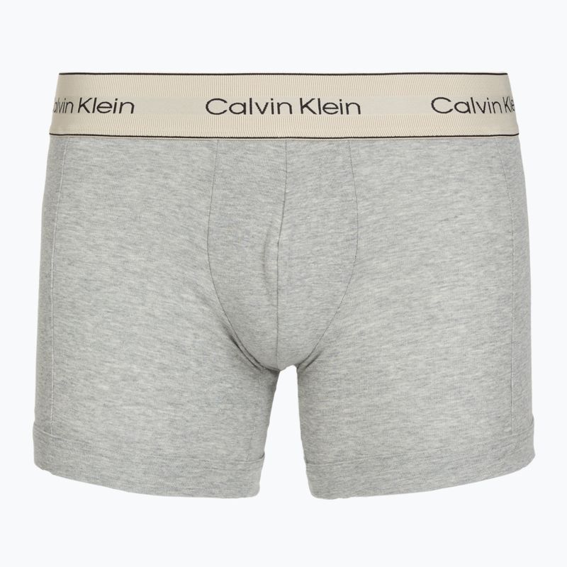 Men's boxers Calvin Klein LV00NB4447 Brief 3 pairs oyster gray/grey heather/white 5