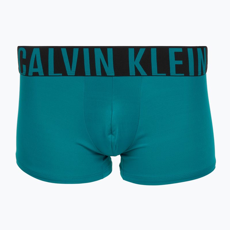 Boxers Calvin Klein 000NB3775A Trunk 3 pairs black/teal breeze/forest freeze 3