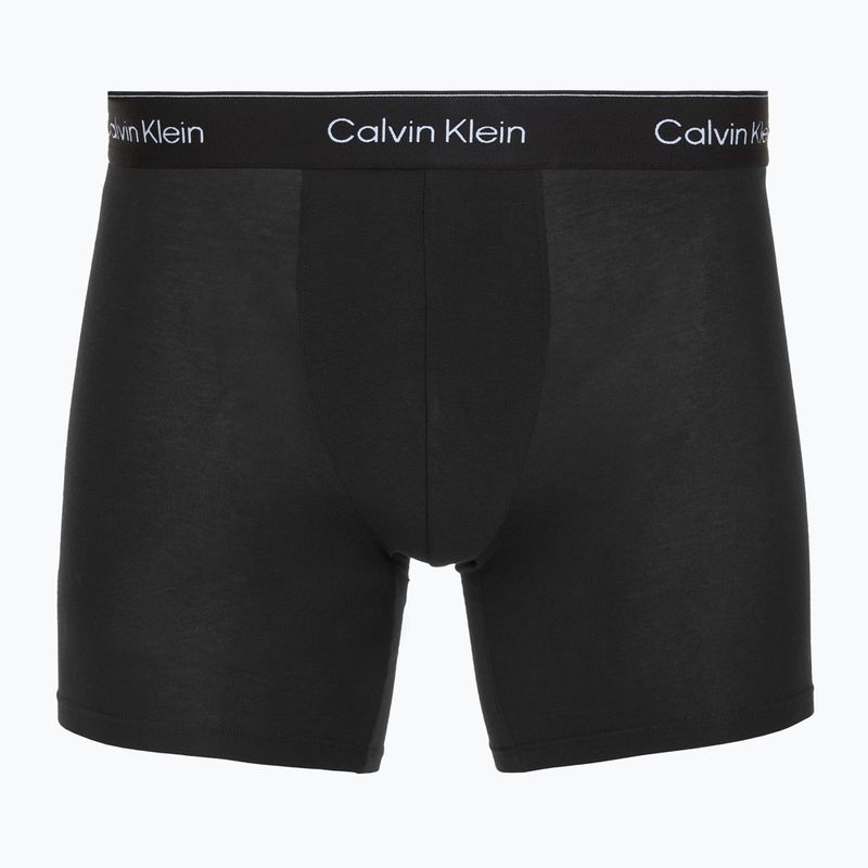 Boxers Calvin Klein LV00NB4394 Brief 3 pairs black/chalk logo/black/currie 3
