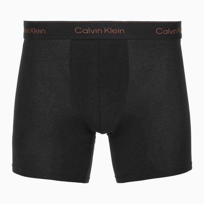 Boxers Calvin Klein LV00NB4394 Brief 3 pairs black/chalk logo/black/currie 4