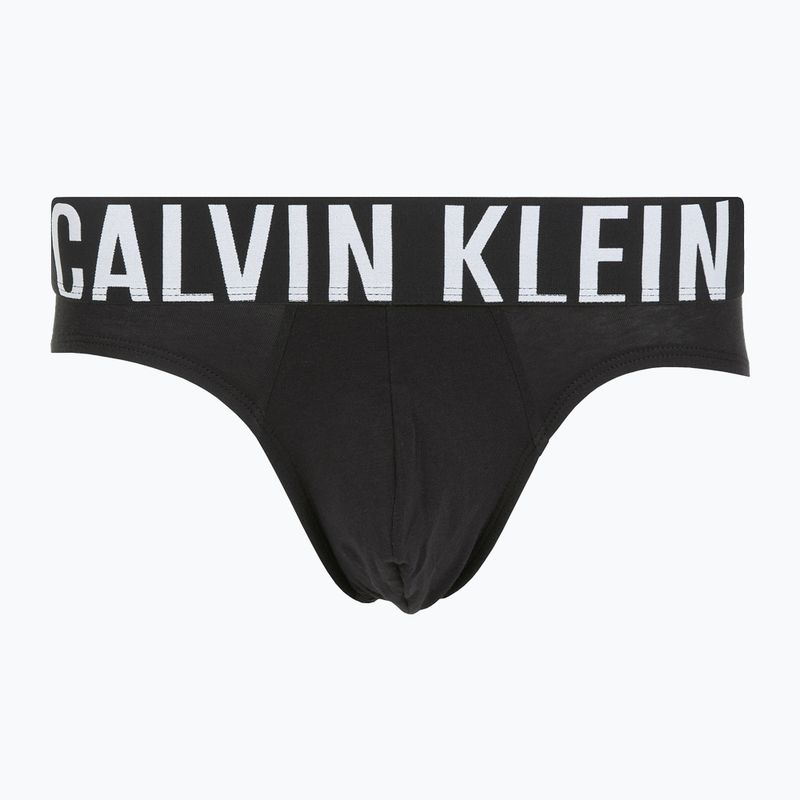 Men's briefs Calvin Klein 000NB3607A Hip Brief 3 pairs black bodies/turbulence/white/iridescent 2