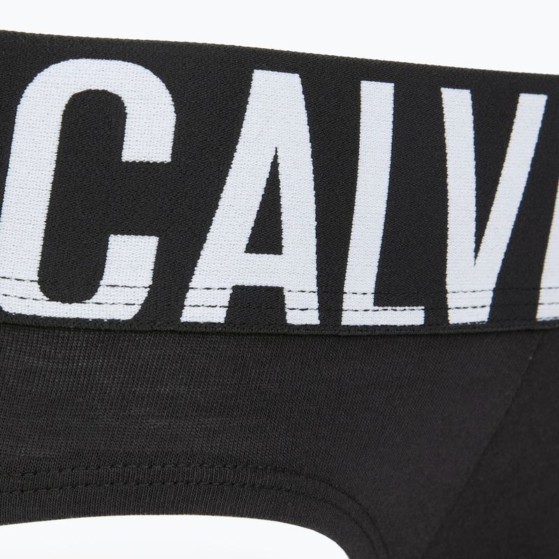 Men's briefs Calvin Klein 000NB3607A Hip Brief 3 pairs black bodies/turbulence/white/iridescent 6