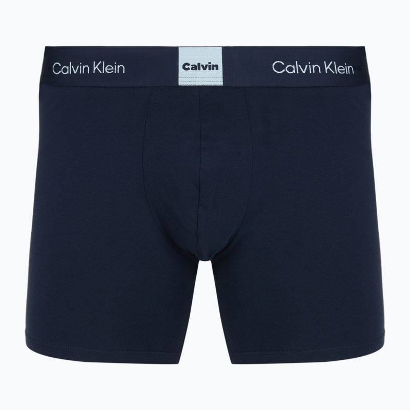 Boxers Calvin Klein LV00NB4477 Brief 3 pairs patina green/shoreline/airidescenty blue 5