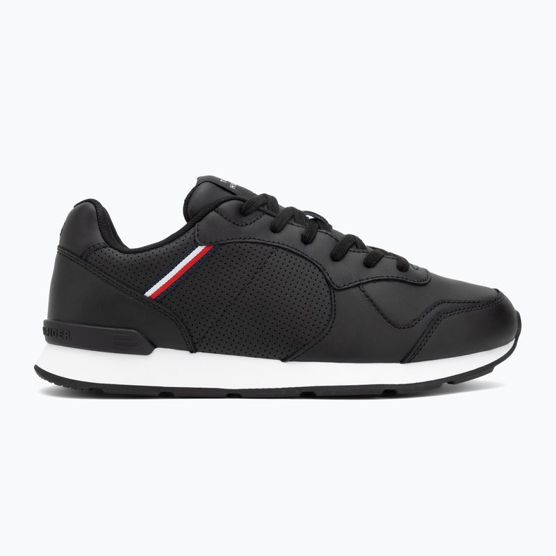 Men's shoes Tommy Hilfiger Runner Icon Leather black 2