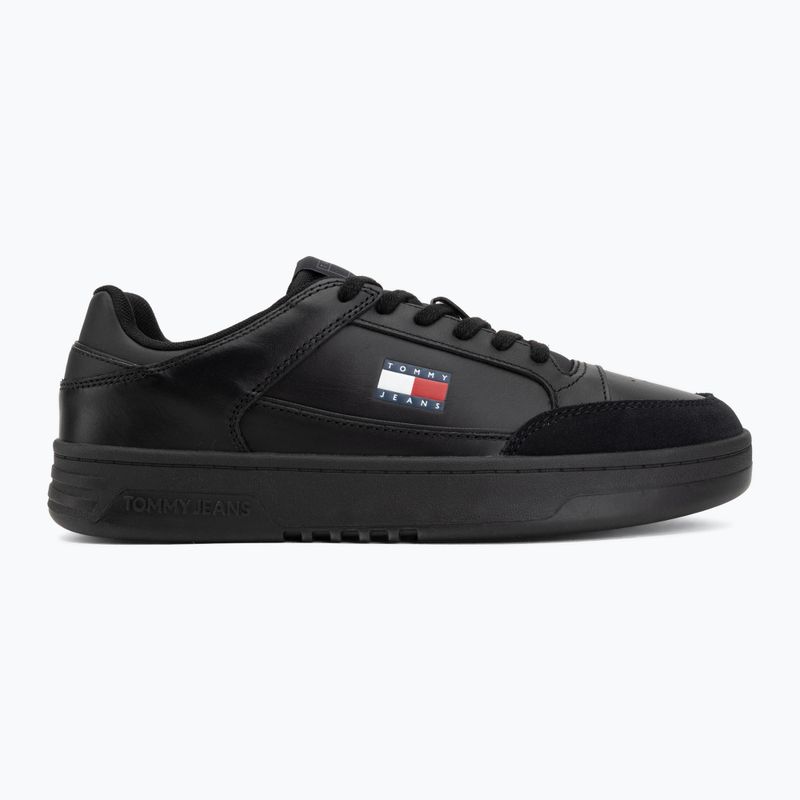 Men's shoes Tommy Jeans Cupsole Leather black 2