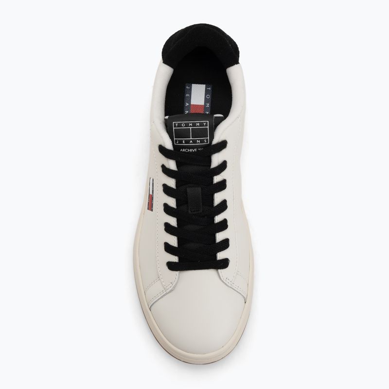 Women's trainers Tommy Jeans Archive Court ivory/black 5