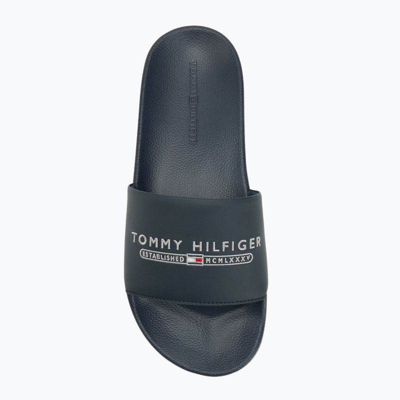 Men's slides Tommy Hilfiger Raised Pool desert sky 5