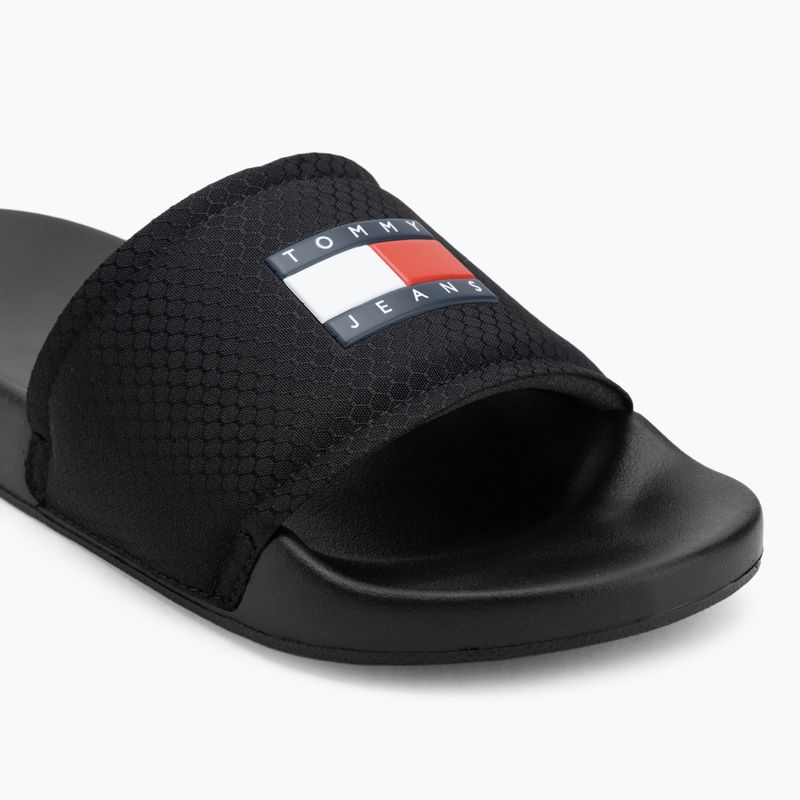 Men's slides Tommy Jeans Pool black 7