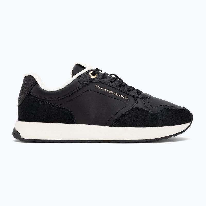 Women's shoes Tommy Hilfiger Monogram Runner black 2
