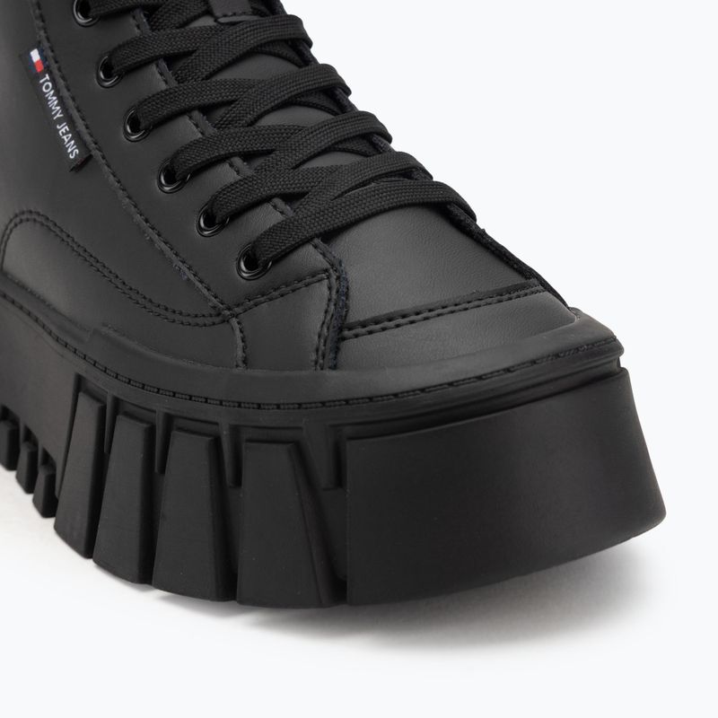 Women's shoes Tommy Jeans Vulc Flatform Leopard black 7