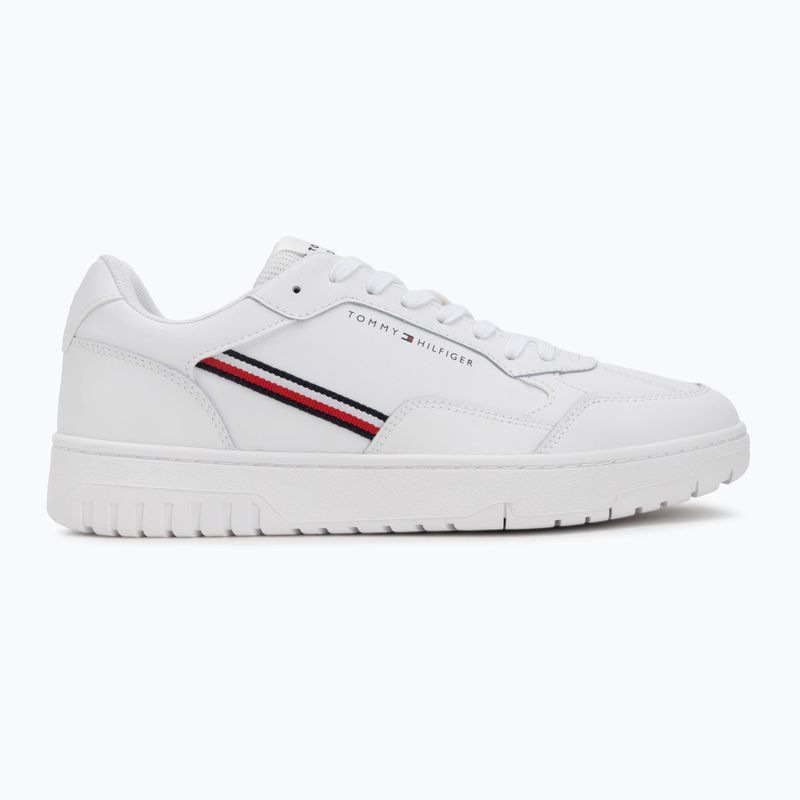 Men's shoes Tommy Hilfiger Basket Core Stripes white 2