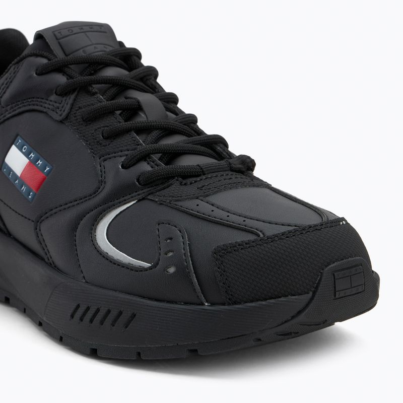 Men's shoes Tommy Jeans Runner Leather black 7