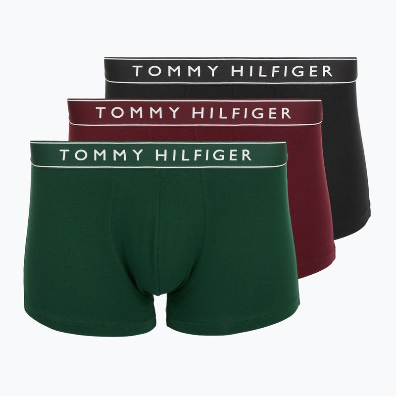 Boxers Tommy Hilfiger UM0UM03520 Trunk 3 pairs orange green/deep rouge/black