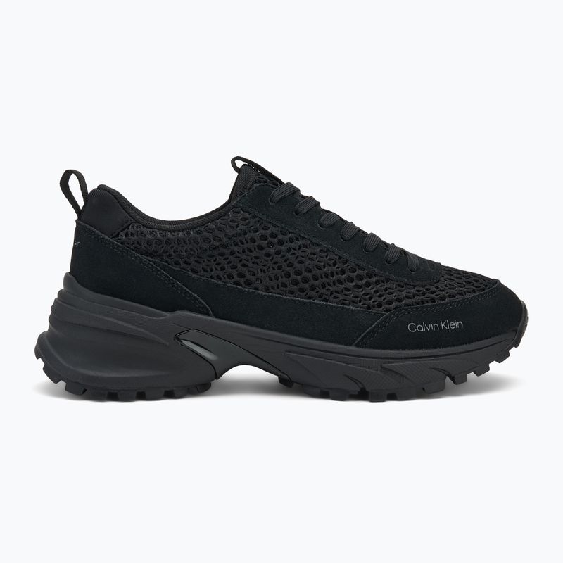 Women's shoes Calvin Klein YW0YW02030 Hike Runner Lace Up Techmix triple black 2
