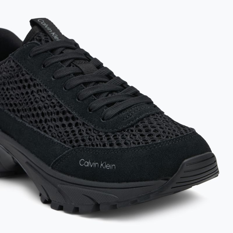 Women's shoes Calvin Klein YW0YW02030 Hike Runner Lace Up Techmix triple black 7