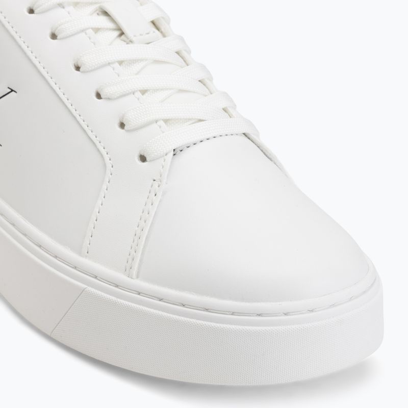 Men's shoes Calvin Klein YM0YM01435 Classic Cupsole Laceup Leather bright white/navy 7