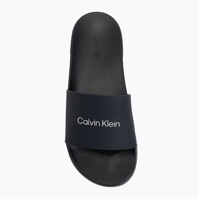 Men's slides Calvin Klein HM0HM02107 EssMonobrand black/ck navy 5