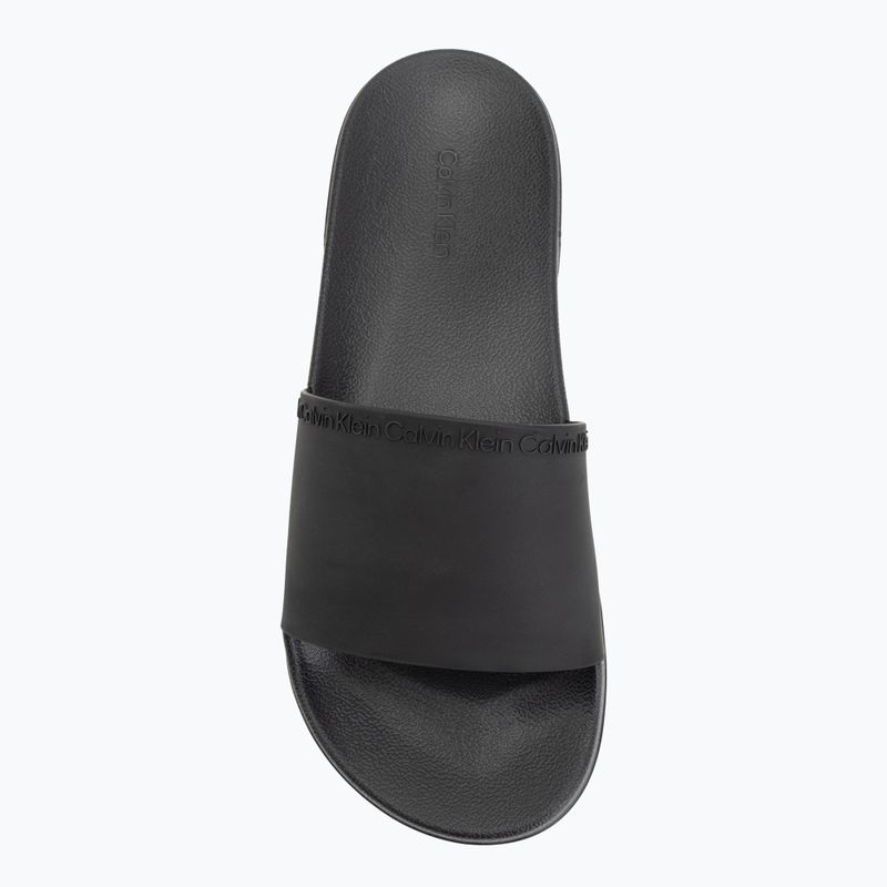 Men's slides Calvin Klein HM0HM02108 Ess Institutional Cv triple black 5