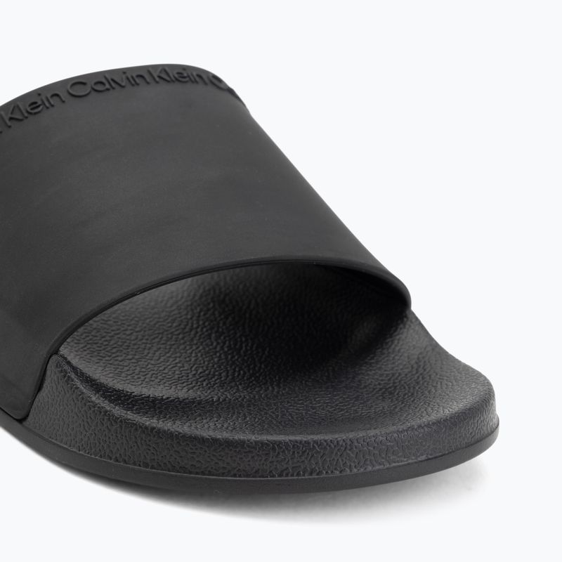 Men's slides Calvin Klein HM0HM02108 Ess Institutional Cv triple black 7