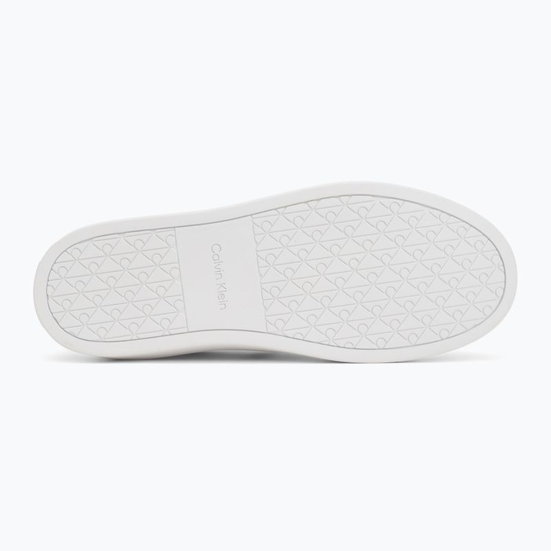 Men's shoes Calvin Klein HM0HM02237 Classic Cups Lace Leather EMB Tongue bright white/black 4