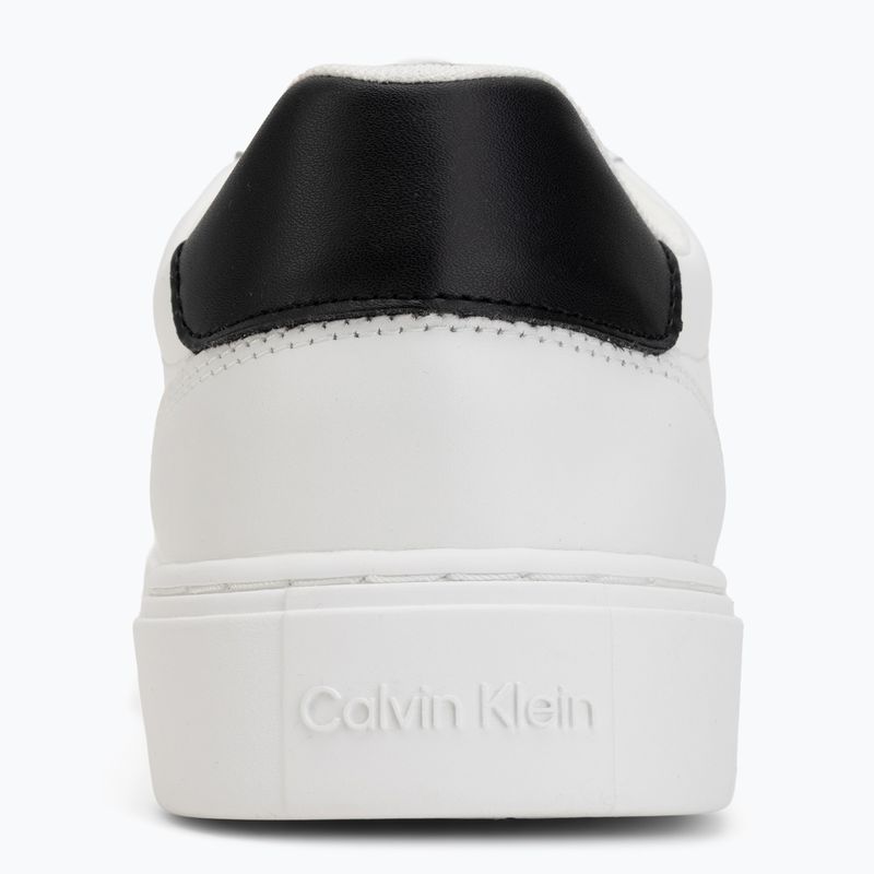 Men's shoes Calvin Klein HM0HM02237 Classic Cups Lace Leather EMB Tongue bright white/black 6