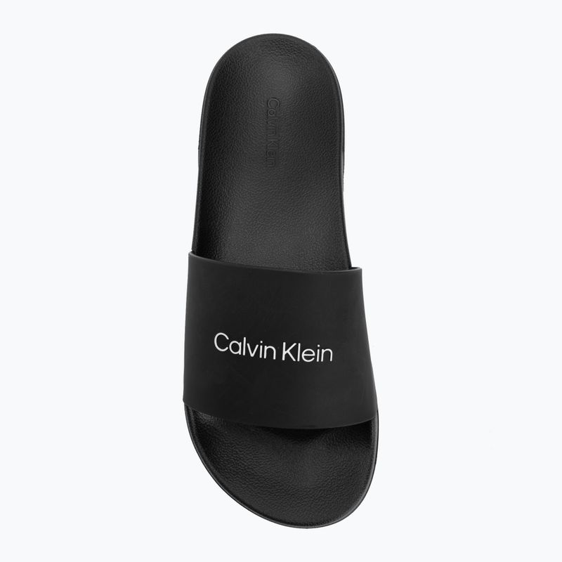 Men's slides Calvin Klein HM0HM02107 EssMonobrand triple black 5