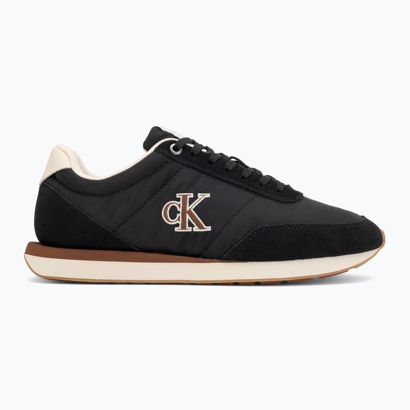 Men's shoes Calvin Klein YM0YM01361 Retro Runner Ess Mix Mat black/light cashew 2
