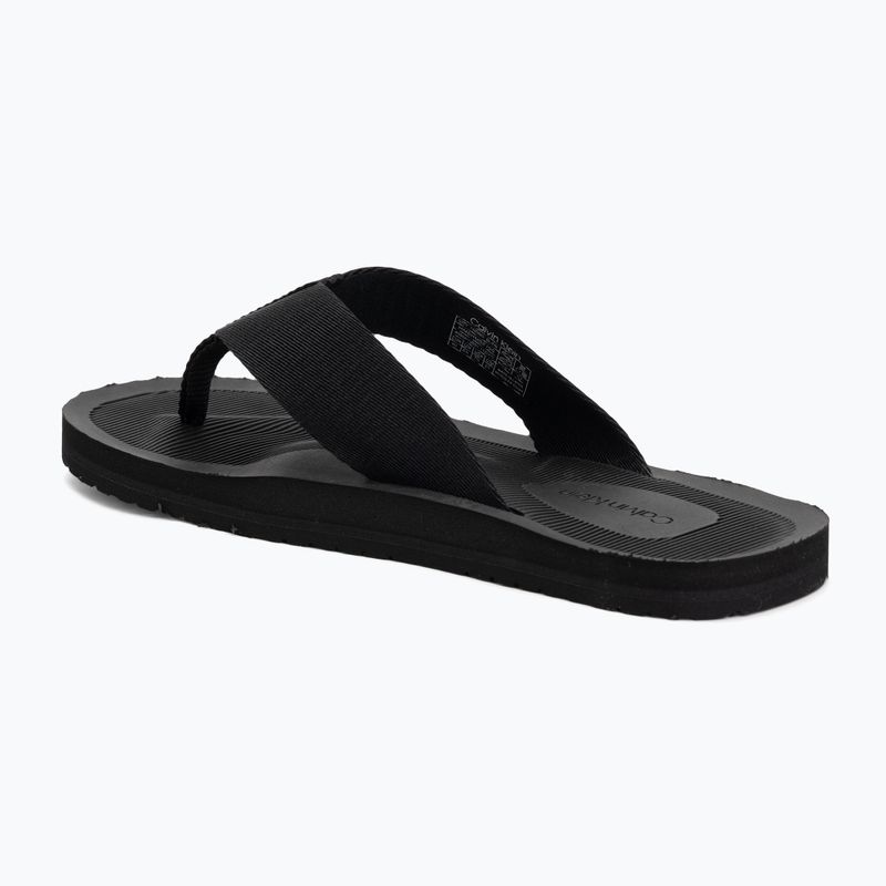 Men's flip-flops Calvin Klein HM0HM02106 City Thong triple black 3