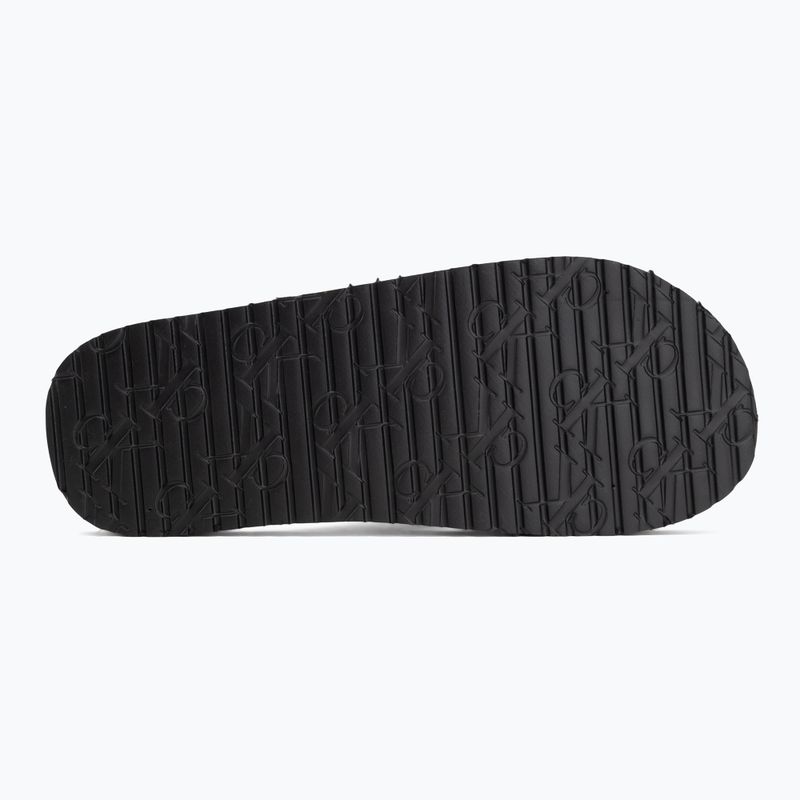 Men's flip-flops Calvin Klein HM0HM02106 City Thong triple black 4