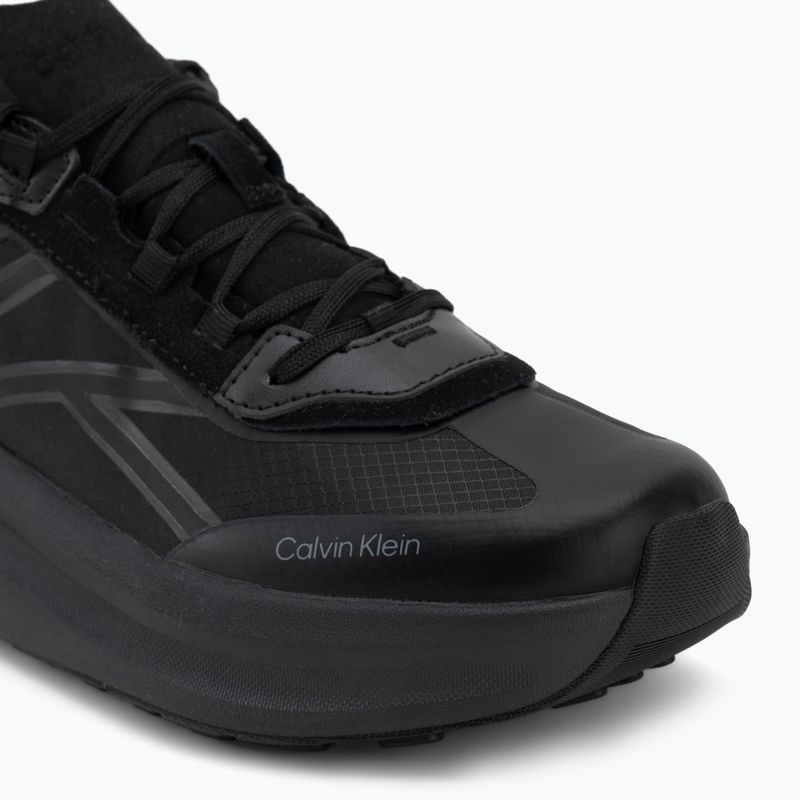 Men's shoes Calvin Klein HM0HM02160 Chunky Run Laceup Ck Stripe triple black 7