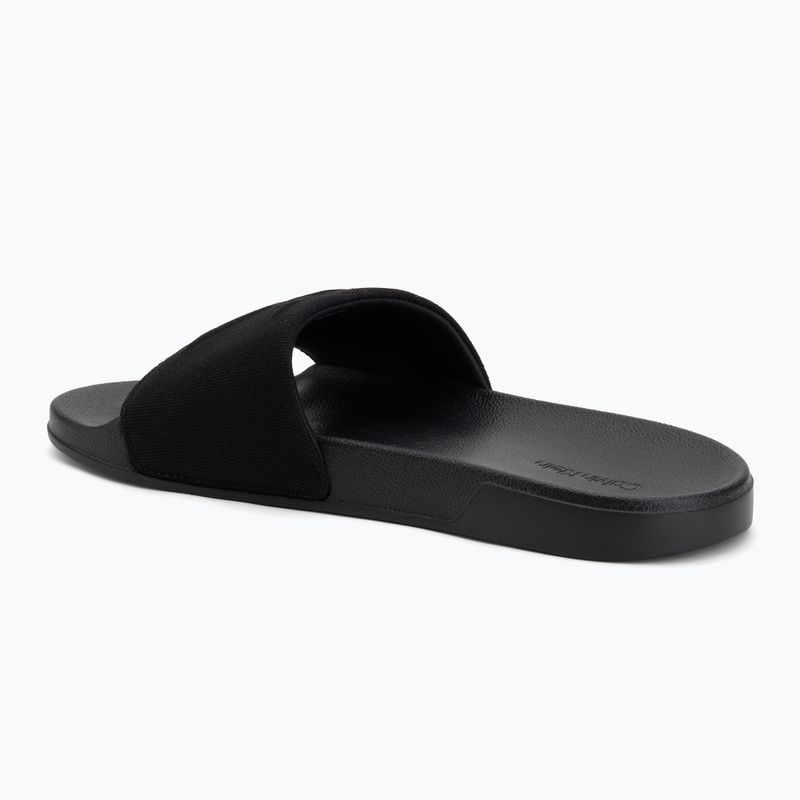 Men's slides Calvin Klein Ess Monogram triple black 3