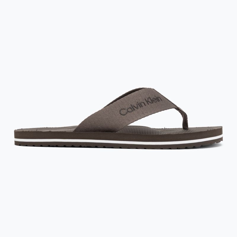 Men's flip-flops Calvin Klein HM0HM02106 City Thong morel 2