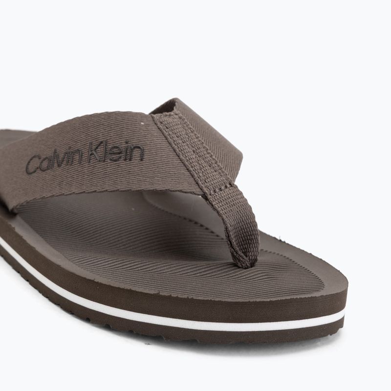 Men's flip-flops Calvin Klein HM0HM02106 City Thong morel 7