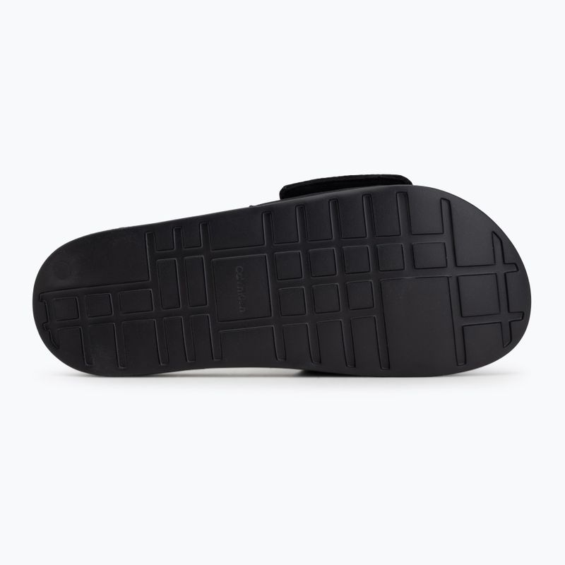 Men's slides Calvin Klein HM0HM02115 Ess Monobrand triple black 4