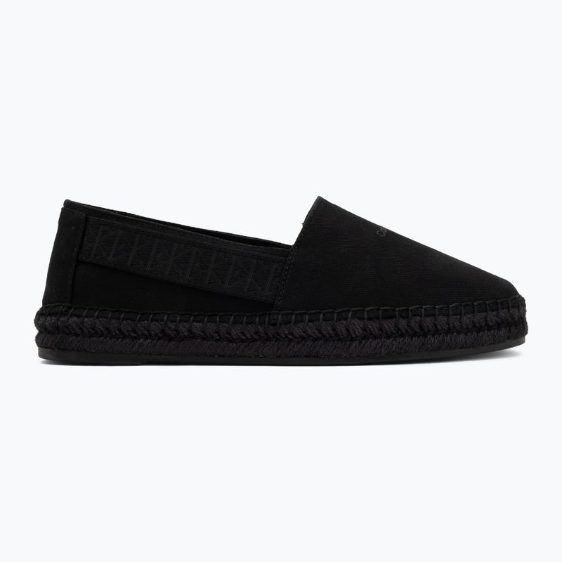Men's espadrilles Calvin Klein HM0HM02075 Webbing triple black 2