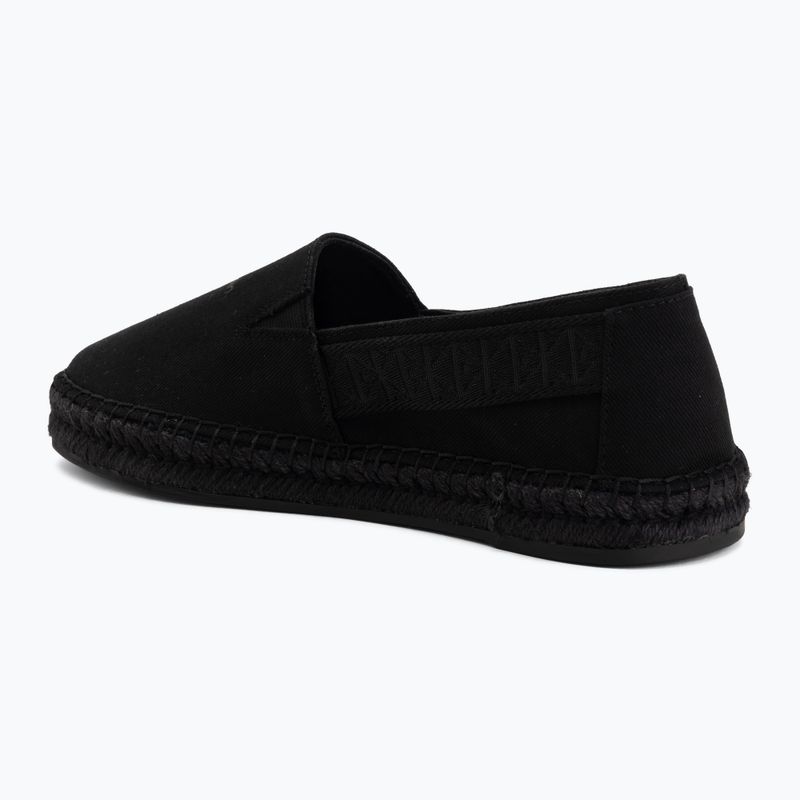 Men's espadrilles Calvin Klein HM0HM02075 Webbing triple black 3