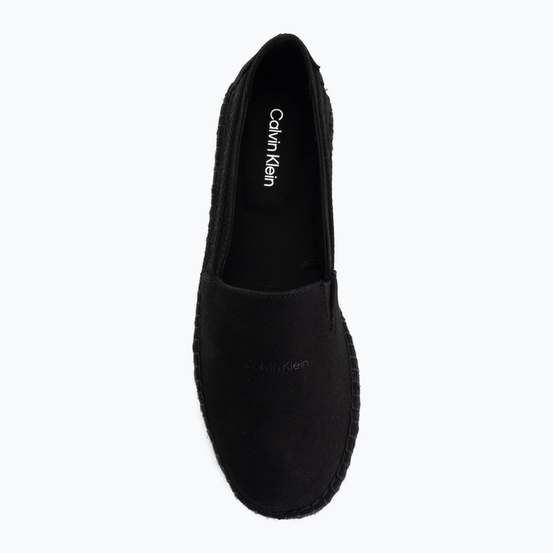 Men's espadrilles Calvin Klein HM0HM02075 Webbing triple black 5