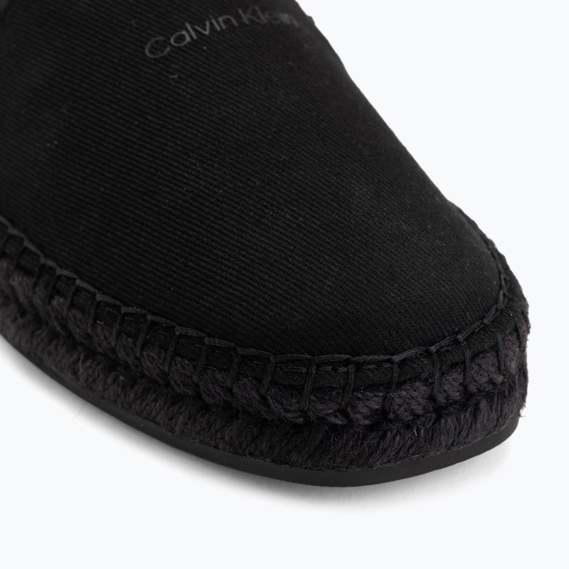 Men's espadrilles Calvin Klein HM0HM02075 Webbing triple black 7